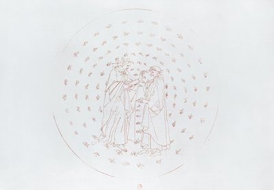 Dante and Beatrice, from 